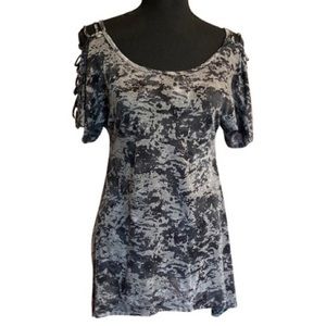 GB Shoulder Detail Over-Sized Tee